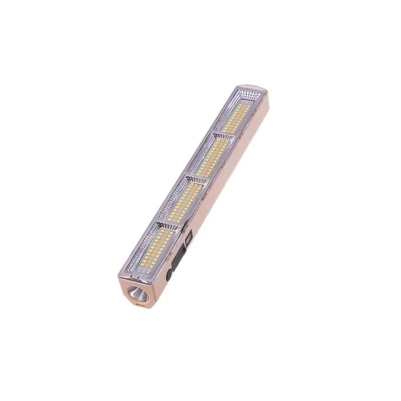 Rechargeable Camping Light Waterproof Camping Lamp Tube Dimmable LED Magnetic Lamp Tube with Hook Outdoor Camping Equipmentnt