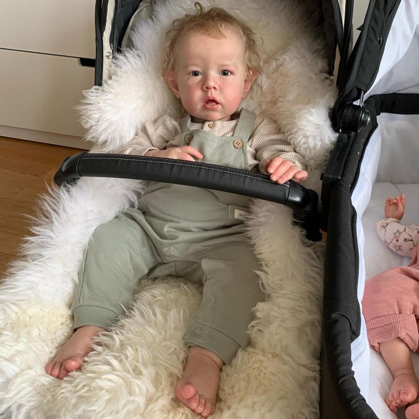 

BZDOLL 70 СМ 28 дюймів Лялька Реборн Хлопчик Іграшка 3D Шкіра Розписана Вручну М який Вініл для Дівчинки Реалістична Блондинка Велике Тканинне Тіло Малюк Арт Бебі Подарунок cloth body doll