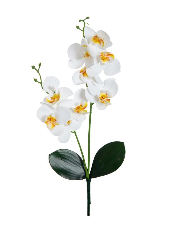 Artificial Flowers 2 Forked Butterfly Orchids Home Room Vase Table Decor Wedding Outdoor Yard Bridal Bouquets DIY Wreath Gifts