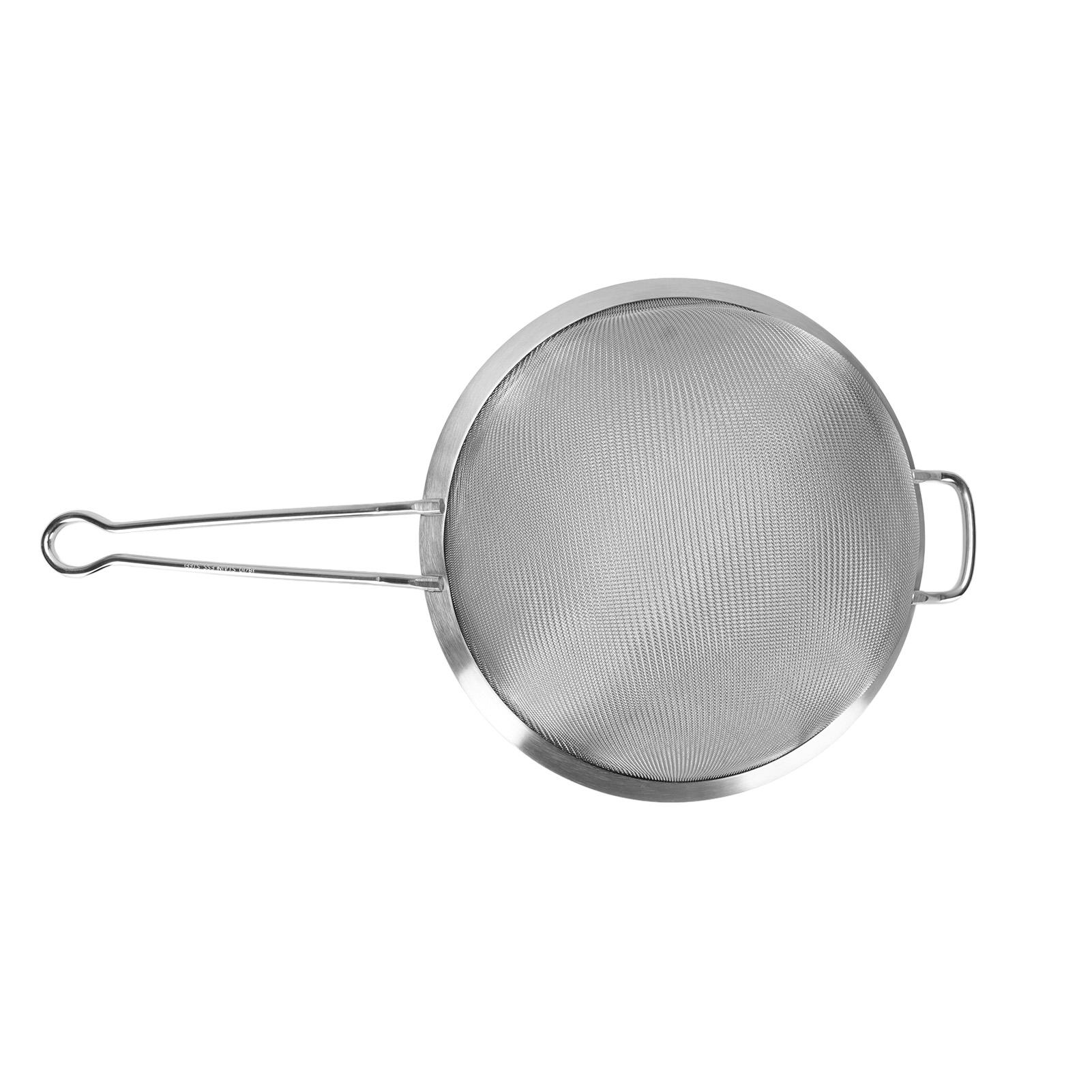 

Large Mesh Strainer 316 Stainless Steel Colander Sieve Sifter with Sturdy Handle for Pasta Fruits Vegetables Easy to L