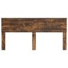 Headboard Smoked Oak Engineered Wood