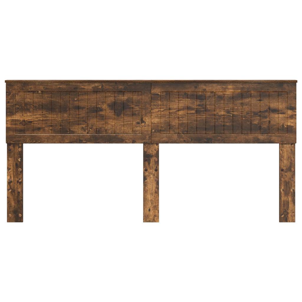 Headboard Smoked Oak Engineered Wood