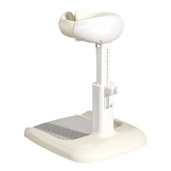 Baby Shower Rack Stand Height Adjustable Anti-Slip Bath Tub Holder Duck Design Foldable Portable Baby Care Stand