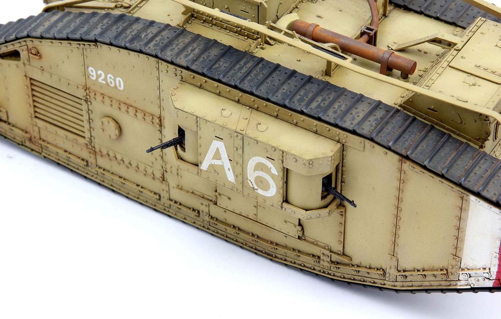 Meng Model British Army British Heavy Tank Female Type Plastic Model MTS029 1/35 Mk.5
