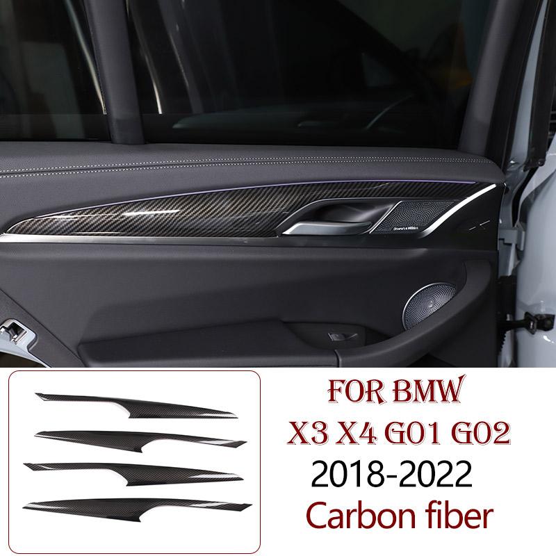 

Для BMW X3 X4 G01 G02 2018-2025 ABS Накладки на панель приладів, консоль, панель перемикання передач з вуглецевого волокна, Декоративні наклейки
