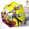 Happy Donald Duck and Nephew Automatic Opening and Closing Umbrella - Lightweight 3-Fold Design, Suitable for Fans, Travel, Daily Use - Offi