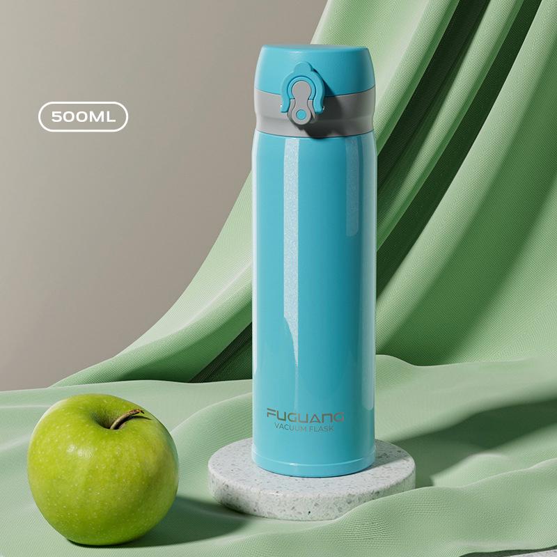 MeyJig 316 Edelstahl Thermos Wasserflasche Vakuumflaschen Isolierter Kaffeebecher 500ml