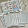10Pcs Transparent Album Replacement Sheet, Durable PP Bag for Photo, Business Cards and Souvenirs, for Secure Storage