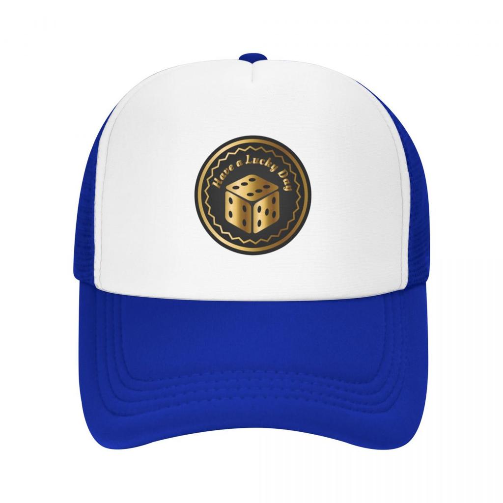 Lucky Day Poker Chip Baseball Cap Military Tactical Caps Black Mens Hat Women'S
