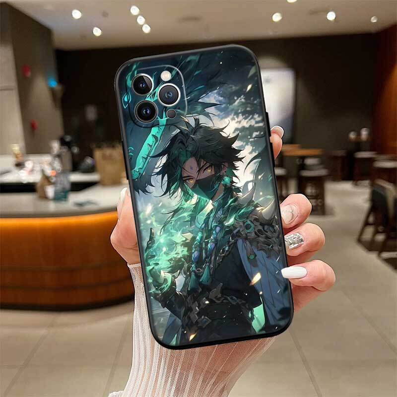 Genshin Impact Phone Case for Redmi Note 12 12S 12C 13 13C 13R 14 14S 14R 14C 11A 13X A3 A3X A4 A5 Pro Max Plus