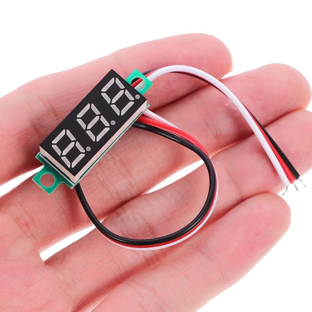 OATIPHO Accurate Mini LED Digital Ammeter Number LED Digital Ammeter Board Module LED Panel