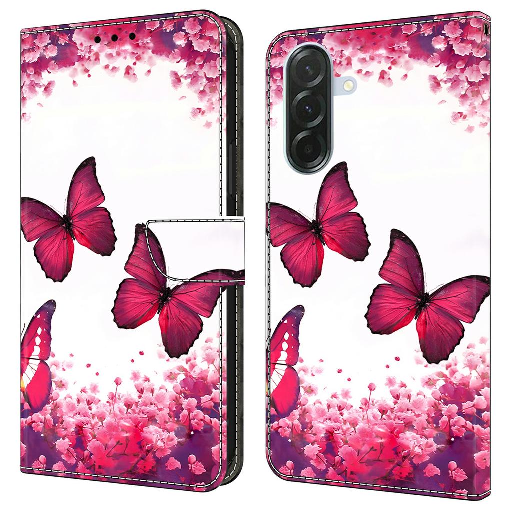 For Samsung Galaxy A57 5G Case Foldable Stand Wallet Pattern Printing PU Leather Flip Phone Cover