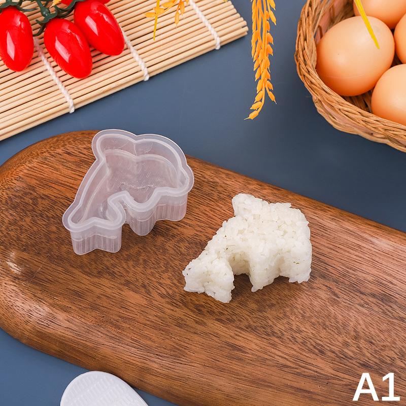 Průhledná forma na rýžové zeleninové rolky sushi DIY forma pro dětskou rýži kresleného tvaru sushi forma na sušenky bento doplňky