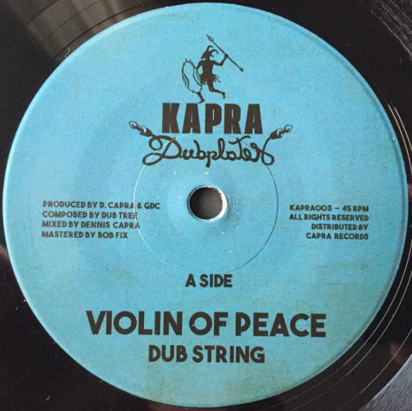 

7-дюймовая пластинка DUB STRING DENNIS CAPRA Скрипка Мира KAPRA003 Kapra Dubplates 2017 Испания Регги Ска Даб Б/у