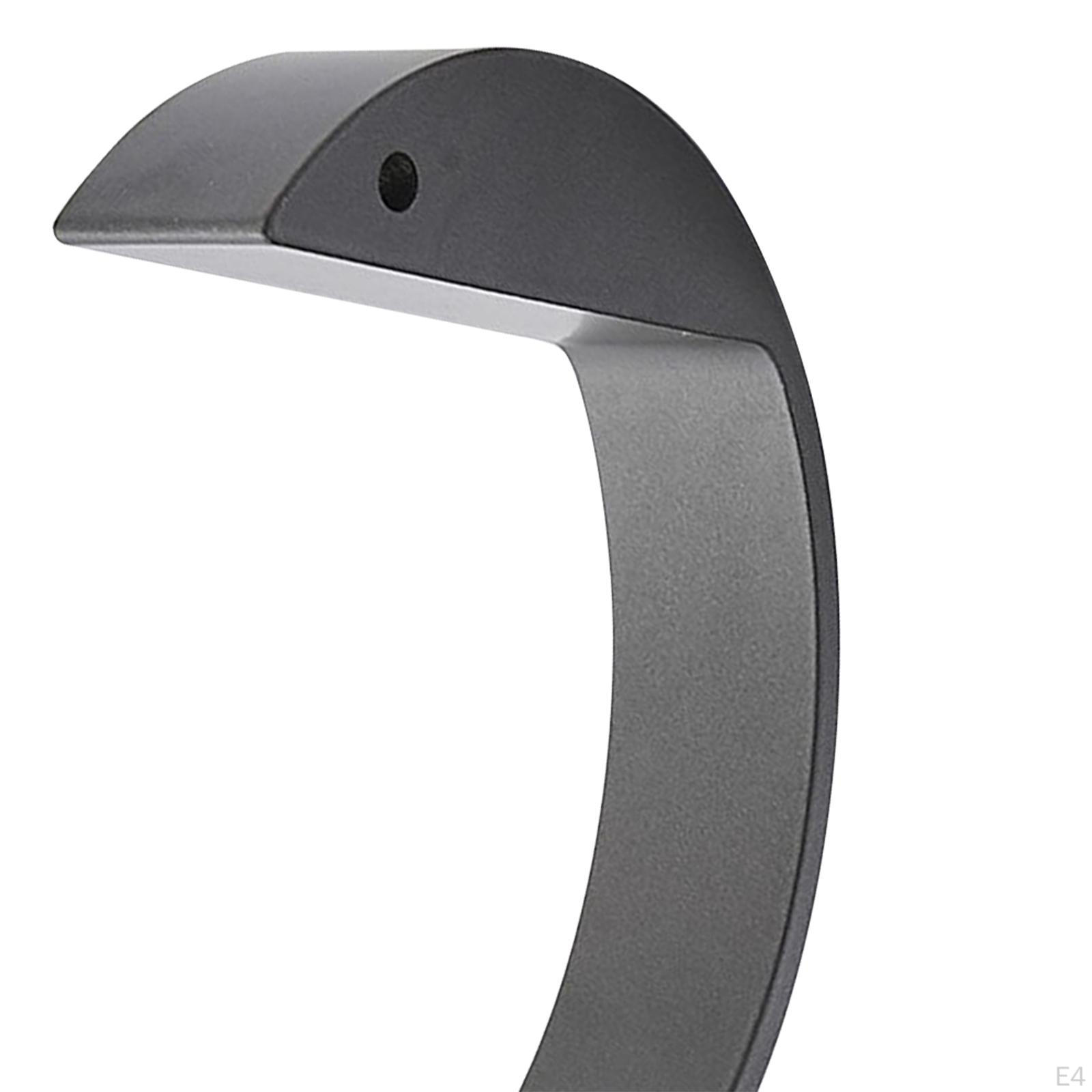 Алюминиевый подвесной крючок для офиса и домашнего использования серый — фото 5