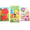 Children Kids Make Your Own Face Stickers Toys Cute Cartoon Dinosaur Puzzle Diy Sticker Games For Early Education Gift Toy