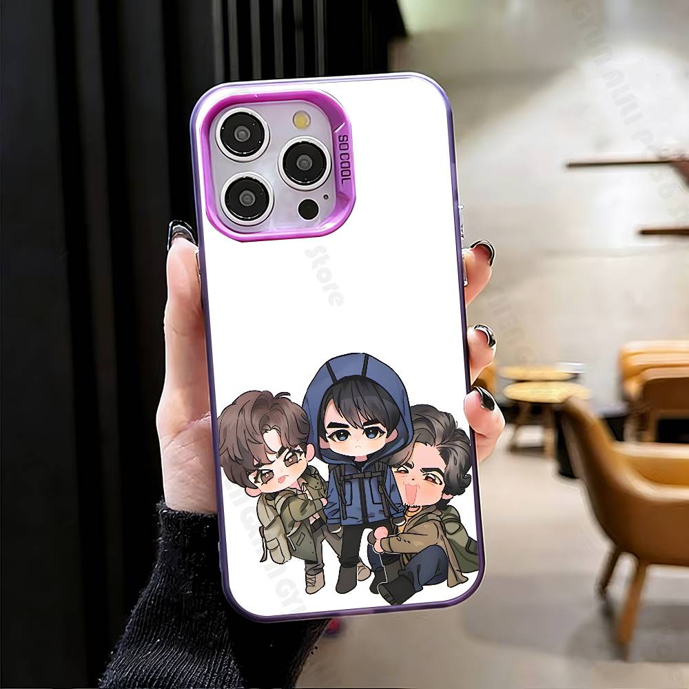 

Kawaii DMBJ Phone Case For IPhone 17 16e 16 15 14 13 12 Pro Max X XS MAX Back Cover iPhone16promax