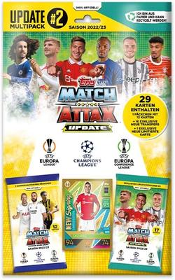 Topps Match Attax 22/23 - UEFA Champions Pack 2