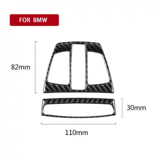 Front Carbon Fiber Roof Reading Light Cover For BMW 3 Series 2013-2017 F30 F32