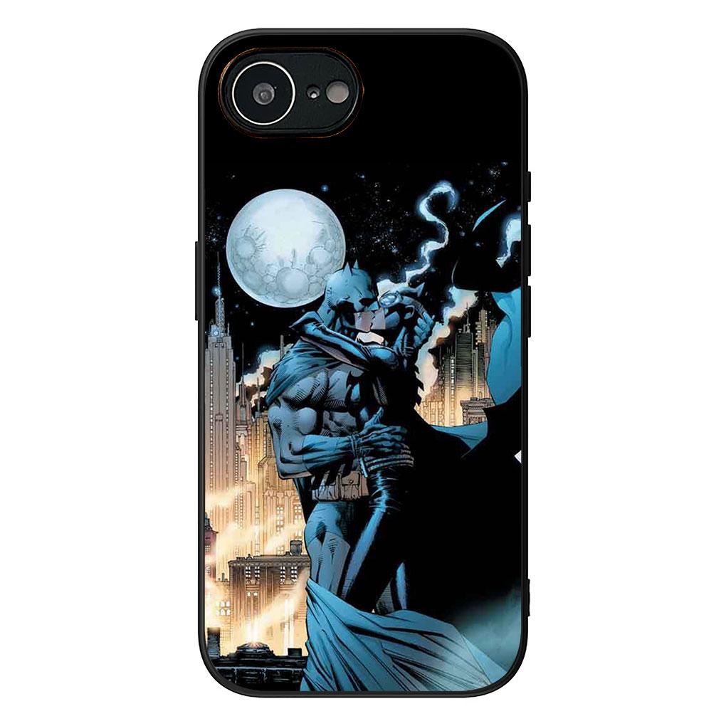 Batman Bruce Wayne DC Comics Bat Man Phone Cover for Apple iPhone 17 16 14 15 Pro Max Plus 15+ 16E XR ProMax Air 16+ Soft Case