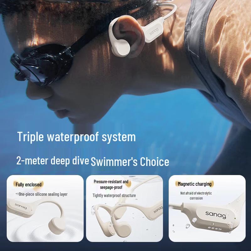 Saina B60S Pro Max Bone Conduction Bluetooth Headset