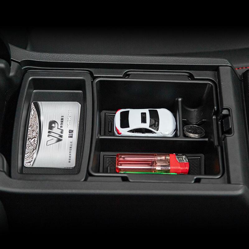 Car Console Organizer Tray Case Fit For Honda Civic 11th Gen 2021 2022 2025 Central Armrest Storage Container Box Accessories