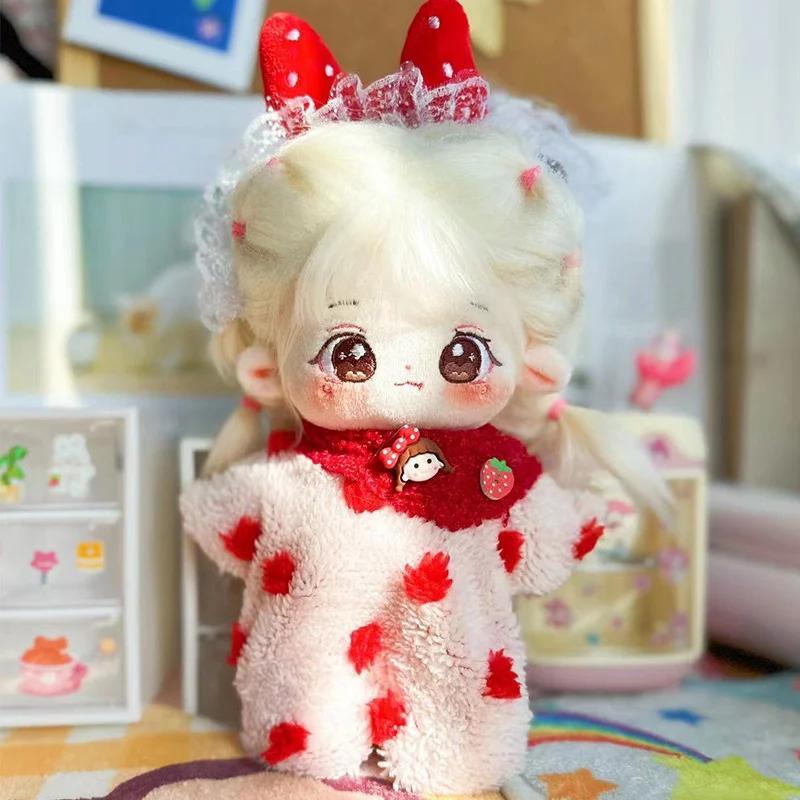 20cm Kawaii Plush Cotton Doll Idol Stuffed Super Star Figure Toys Signs Of The Zodiac Fat Body Doll Can Change Clothes Kids Gift
