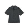 Solid Color Slim Fit Polo Short Sleeve T-Shirt Men Tops Smoke-Grey FN4626-070