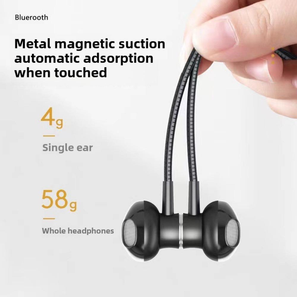 Wireless Sports Bluetooth Headset Waterproof, Sweat Resistant Neck Type Long Standby Battery Life
