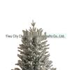 European Style Flocked Christmas Tree with Minimal Snow for Living Room Decor