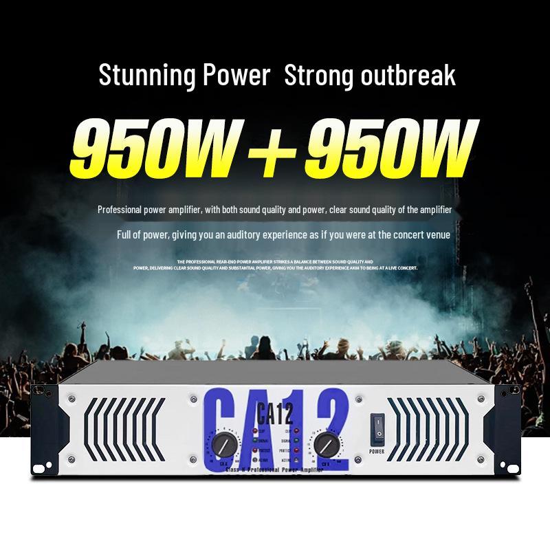 CA12 High-Performance Power Amplifier for Home, KTV, and Bar Subwoofers