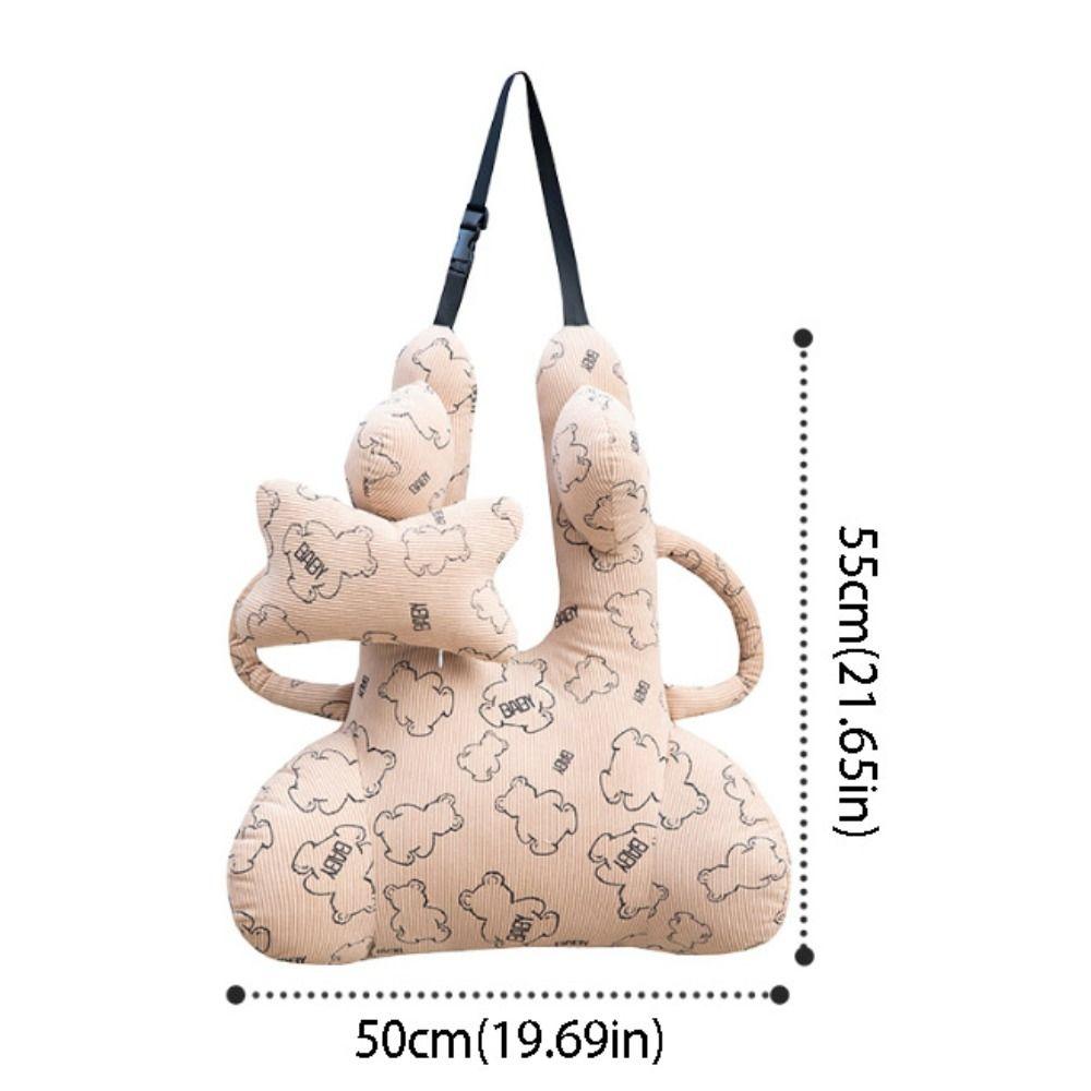 Animal Pattern Car Seat Pillow Cartoon Pattern Kids Neck Pillow Baby Travel Pillow Sleeping Use