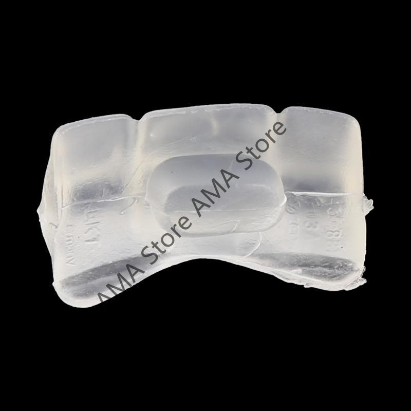 X7JF 2 Set 6 Piece Suit for Seat Buckle Clip Runner Guide For V.for W. GOLF MK1 MK2 CORRADO White Plastic