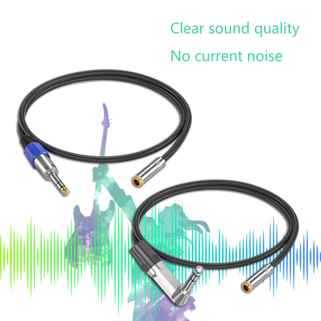 6.35mm To 3.5mm Headphone Adapter TRS 6.35mm Male To 3.5mm Female 1/8 To 1/4 Stereo Adapter for Amplifiers Guitar Piano