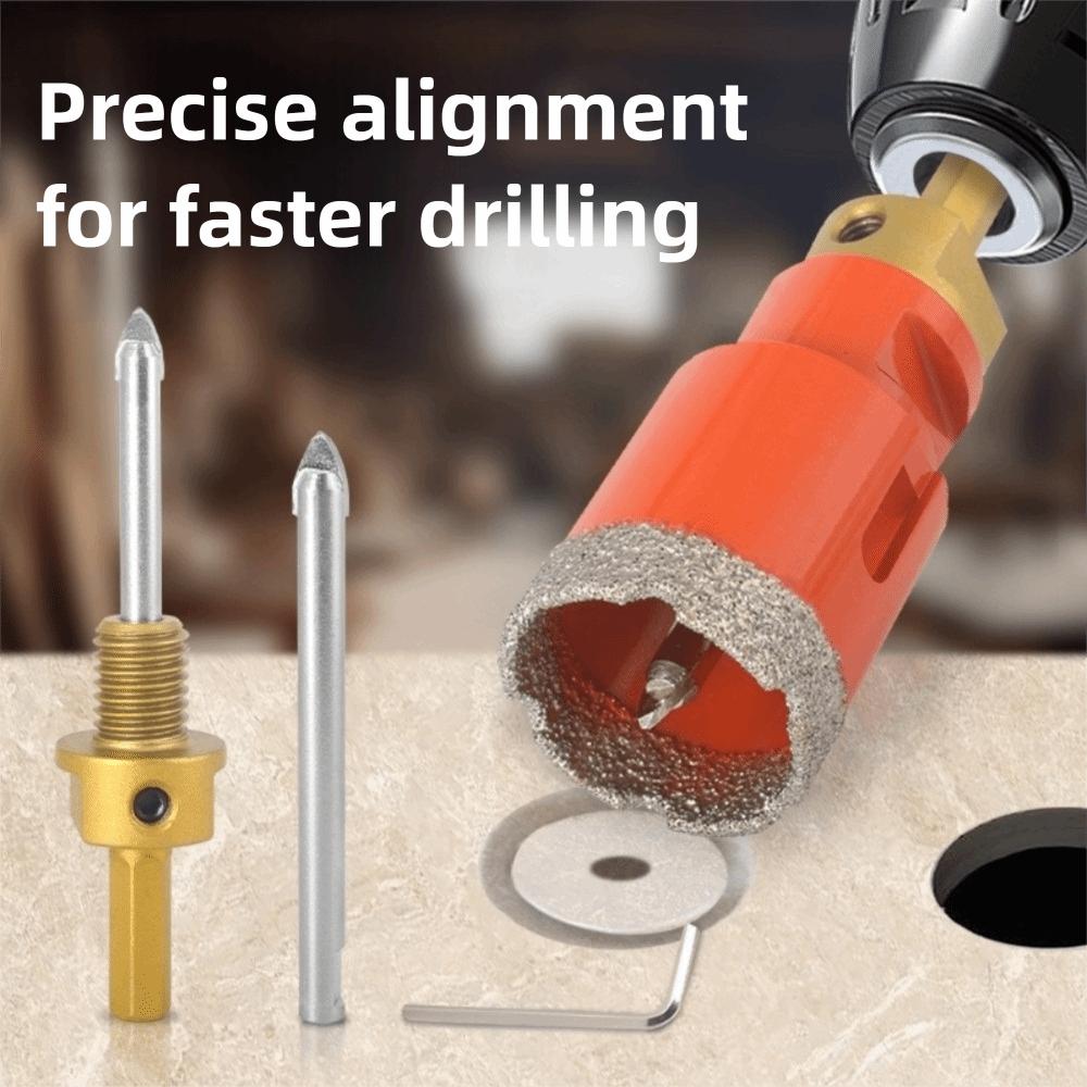 M14 Positioning Centering Tool Stable Clamping Brazing Center Drill Accurate Positioning Diamond Hole Saw Centering Tool