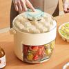 Ice Bucket 2-in-1 Large Capacity Ice Storage Bin Press-Release Ice Cube Tray with Airtight Lid And Ice Scoop Food-Grade Safe Ice Tray for Home RV