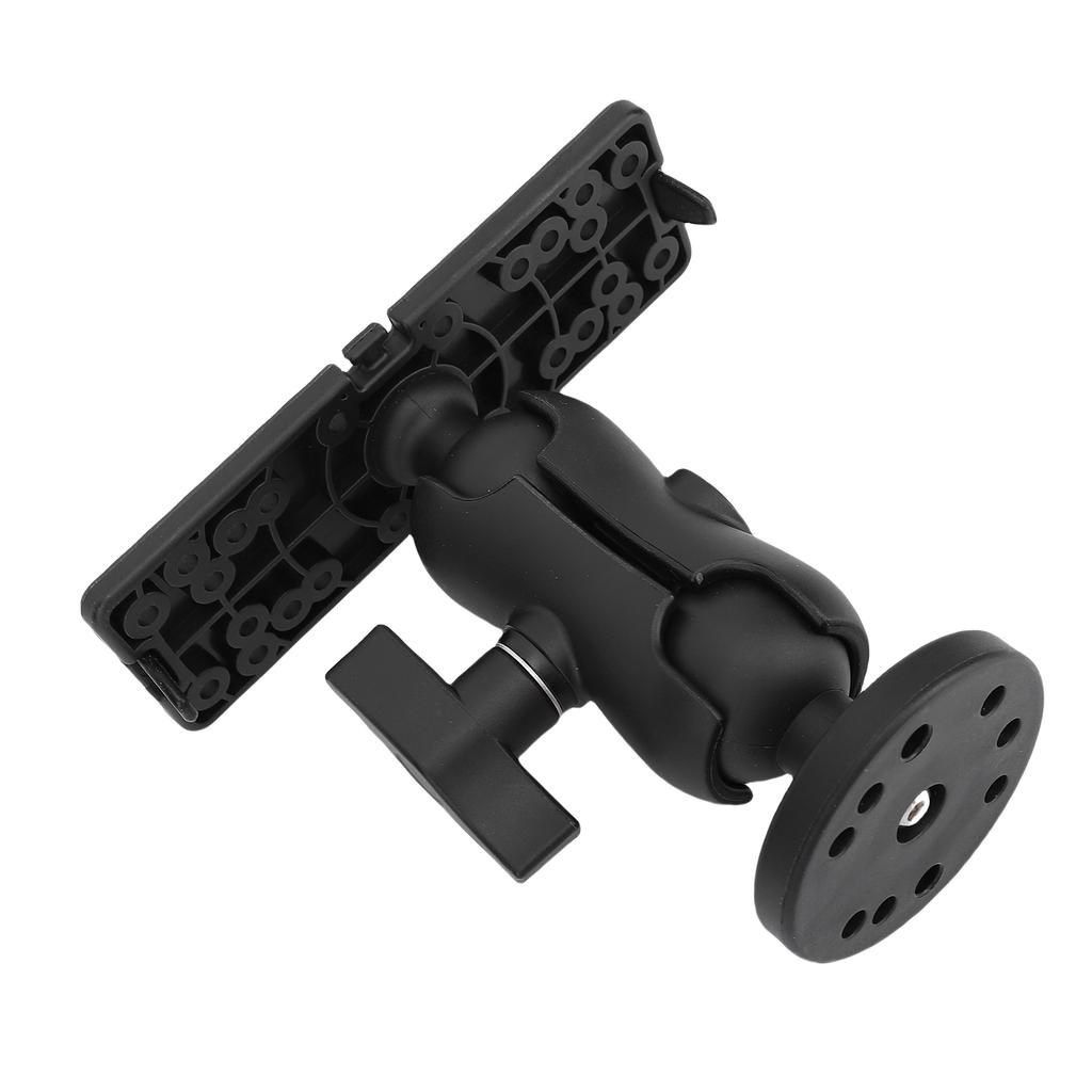 Fish Finder Mount Base Universal Mounting Plate 360 Degree Rotation Ball Mount Electronic Fish Finder Bracket for