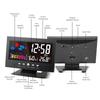 Multifunction Digital Weather Station Thermometer Hygrometer Colorful Temperature Humidity Clock Alarm Calendar Weather Forecast
