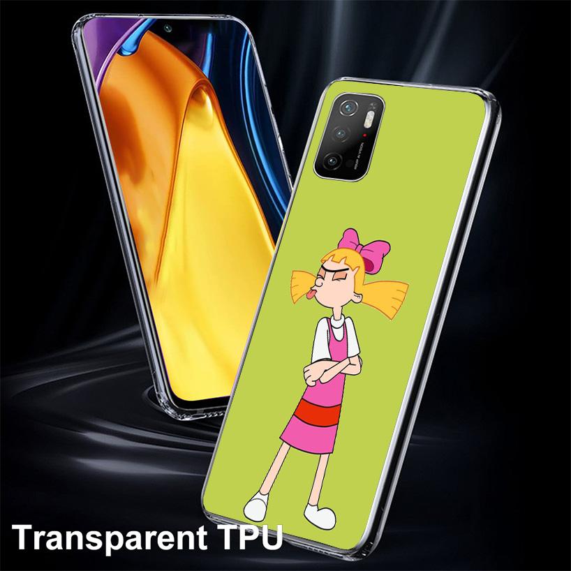 Cartoon Hey Arnold Fondos Phnoe Case for Xiaomi Poco X5 X6 X7 Pro X4 Gt F7 Ultra M8 M7 Redmi 15C 15 13C 13 12C 12 Unique Cover C