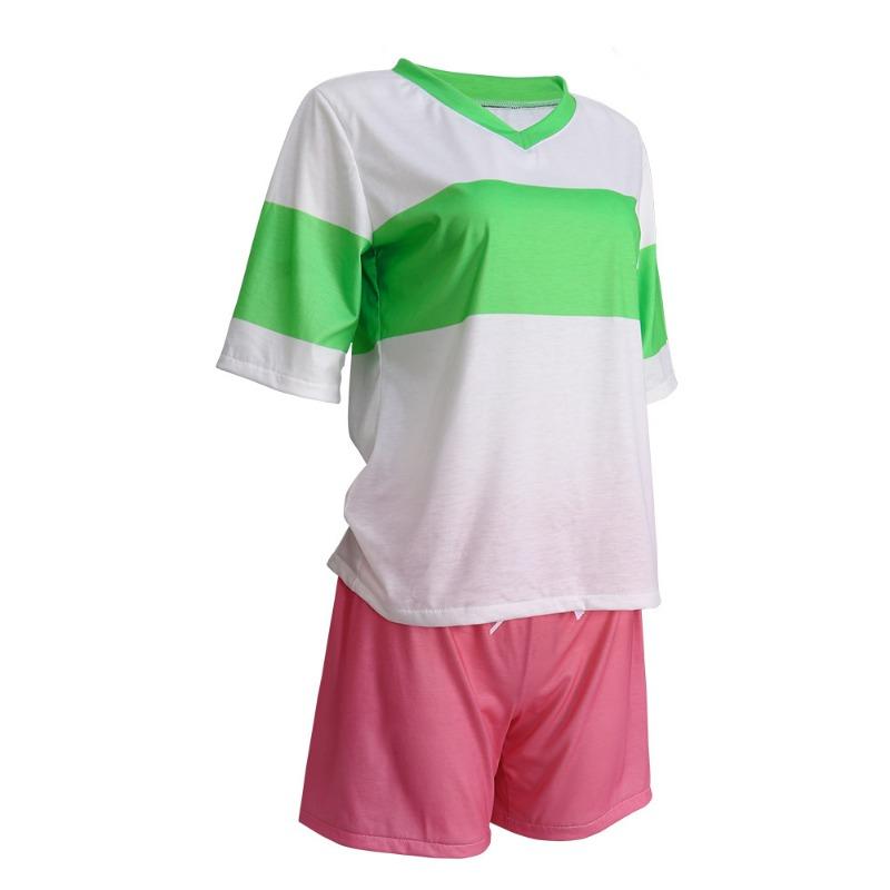 Spirited Away Ogino Chihiro Clothing Comic-Con Short Sleeve Loose Suit Stage Performance Clothing