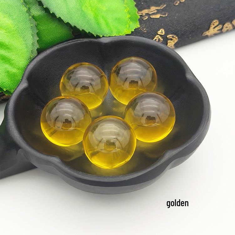 Xingtai Colored Crystal Glass Light Ball Bead Ornament