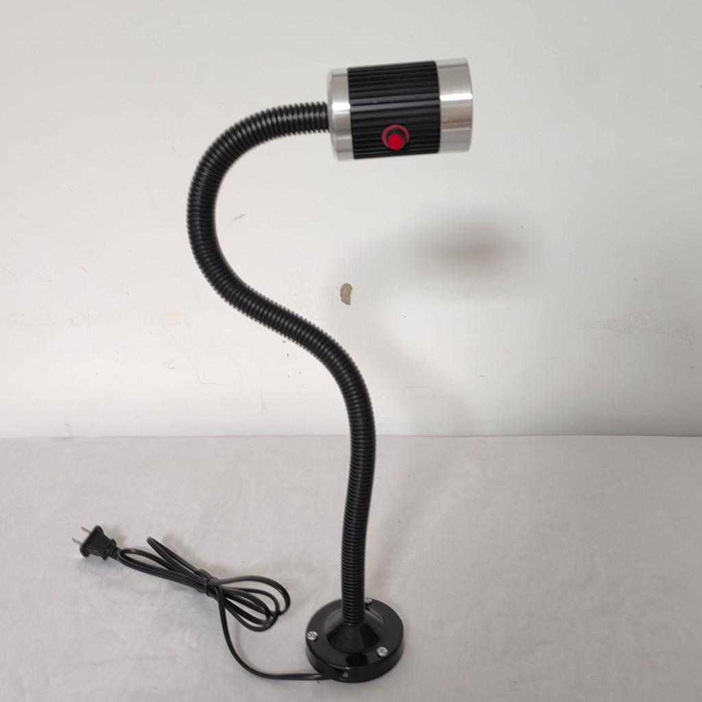 LED Machine Tool Work Light with Flexible Hose and Magnetic Square Base for Lathe and Sewing.