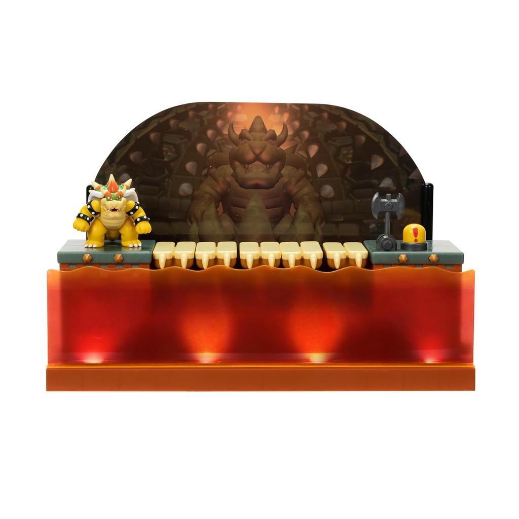 Sanei Boeki Super Mario Figure Collection DX Playset VS Bowser FPS-007