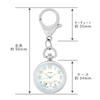J-AXIS CF2A0005 Hokkaido Souvenir Keychain Watch Light Blue