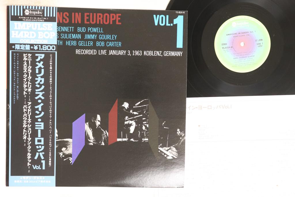 LP Record VARIOUS - Americans In Europe, Vol.1 YS8524AI IMPULSE! 1978 Japan Obi Jazz Used