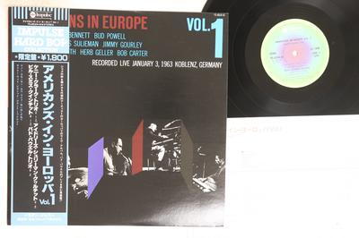 LP Record VARIOUS  Americans In Europe Vol.1 YS8524AI IMPULSE 1978 Japan Obi Jazz Used