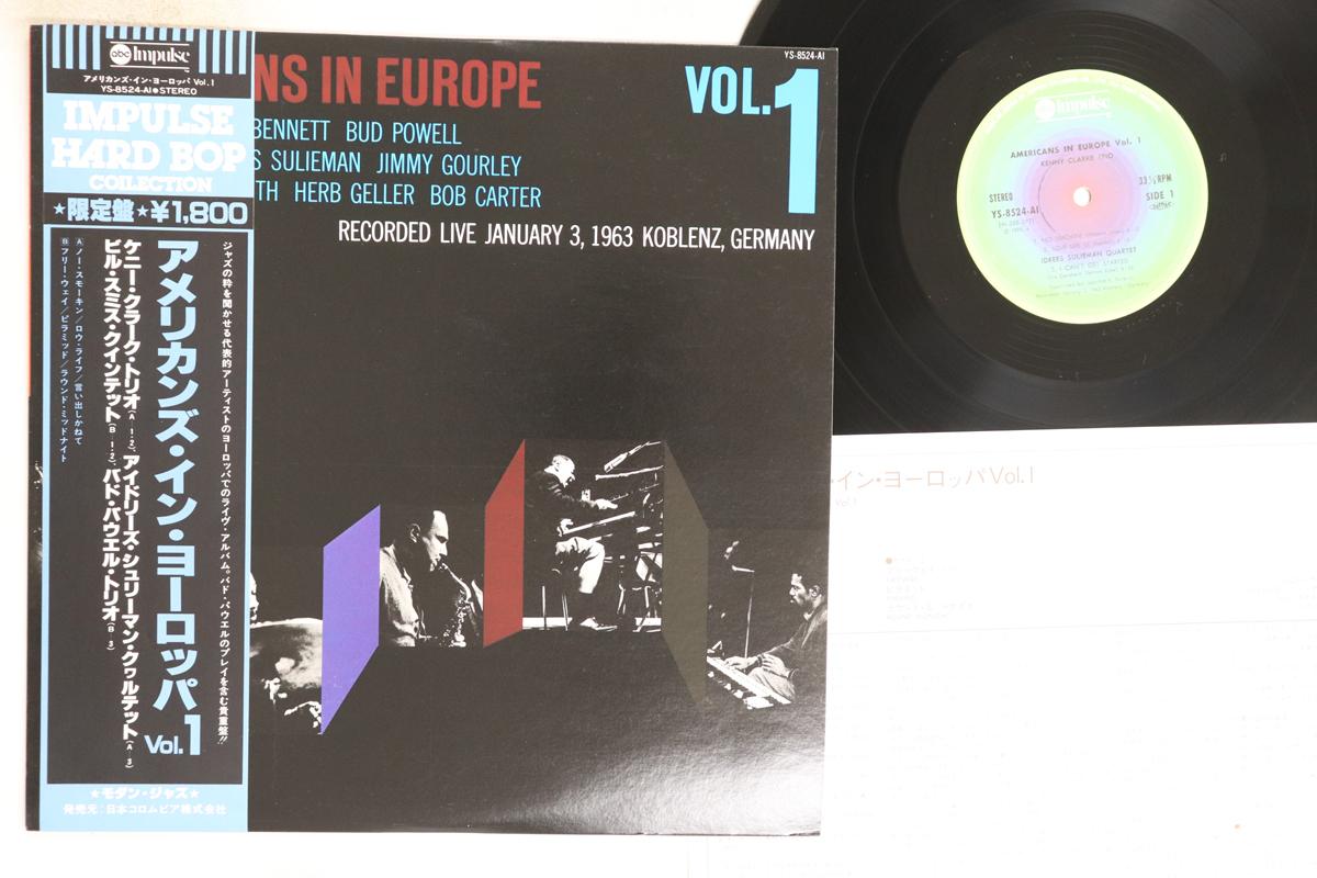 

LP Record VARIOUS - Americans In Europe, Vol.1 YS8524AI IMPULSE! 1978 Japan Obi Jazz Used