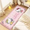 Kawaii Kitty Cartoon Bedroom Rug Soft Velvet Floor Mat Bedside Non-Slip Washable Decor