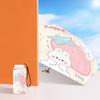 Cartoon Mini Cute Umbrella for Girls Summer UV Protection Flat Portable Sun Small Kids Umbrella Windproof 6K Parasol Sunshade