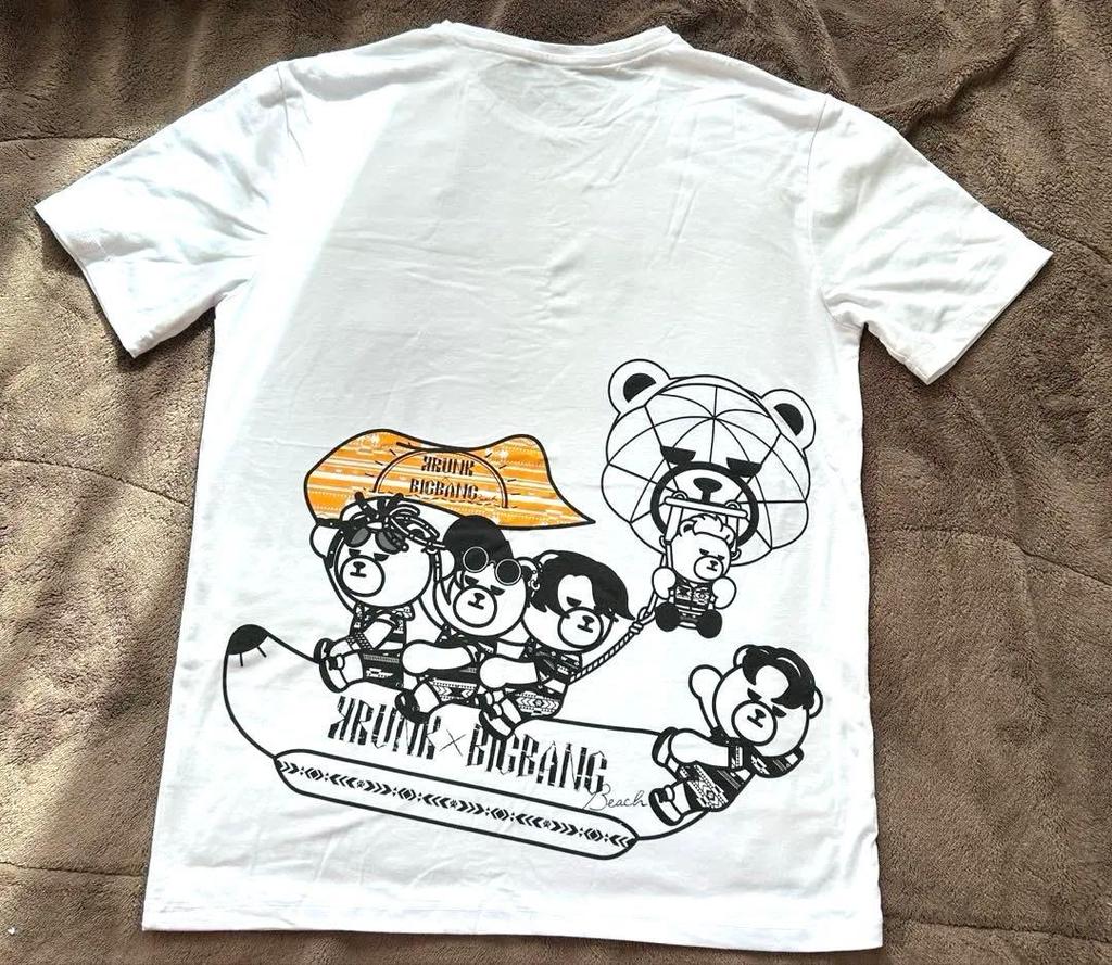 [USED] BIGBANG×KRUNK Beach House Limited Edition T-shirt M size